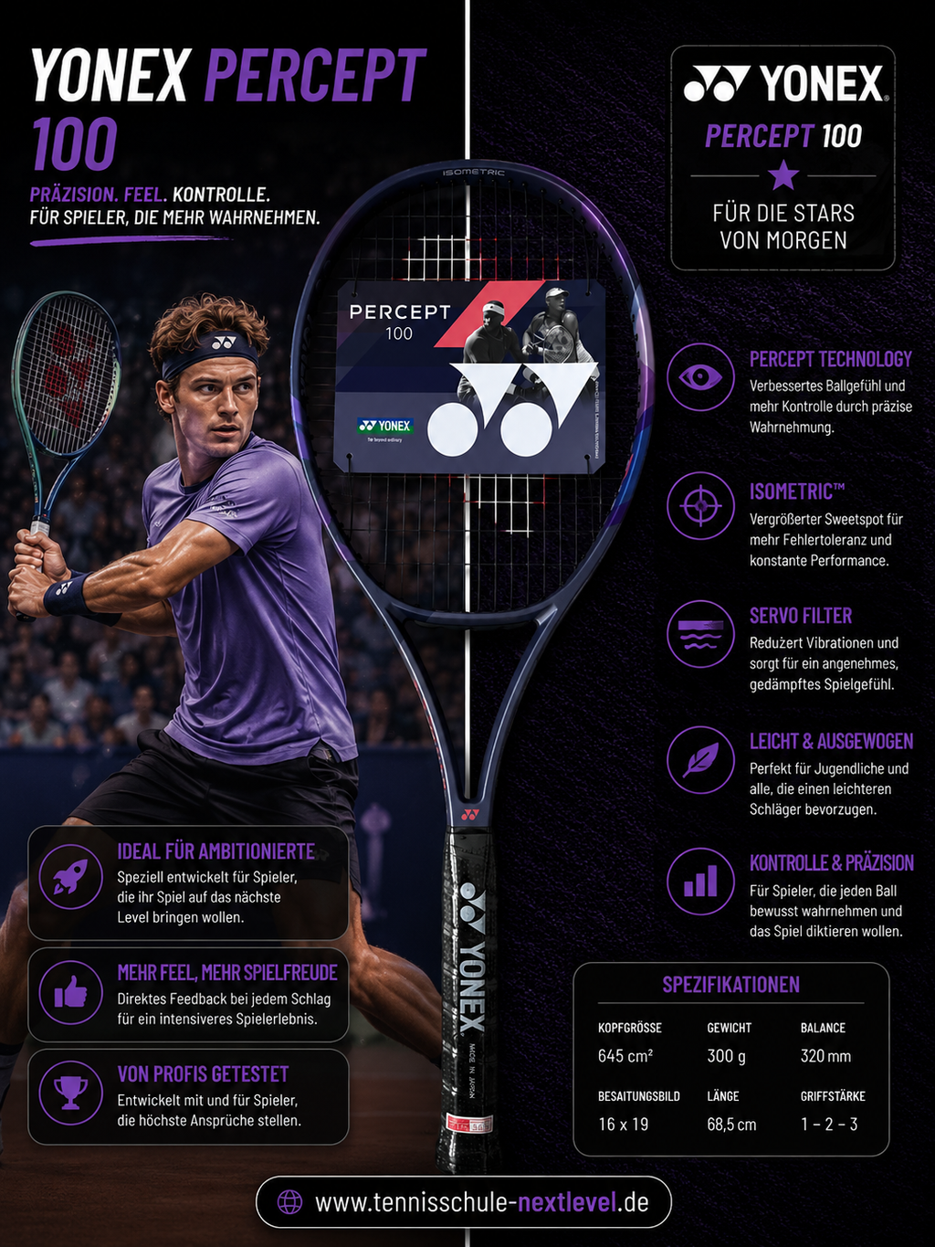 Yonex Percept 100 (300 g)