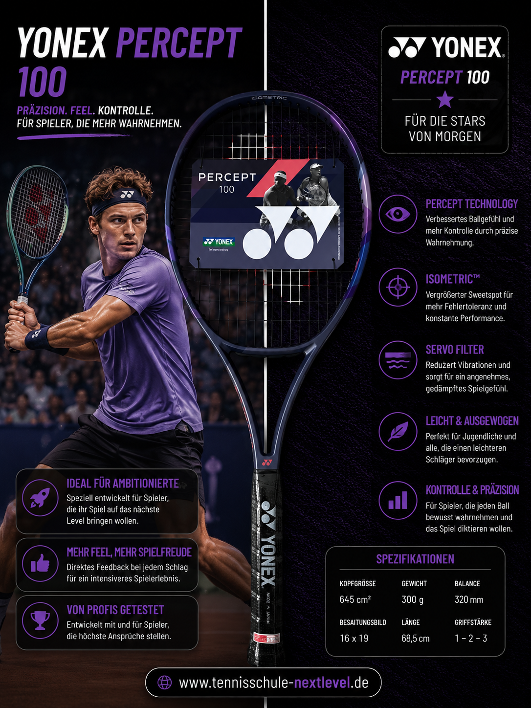 Yonex Percept 100 (300 g)