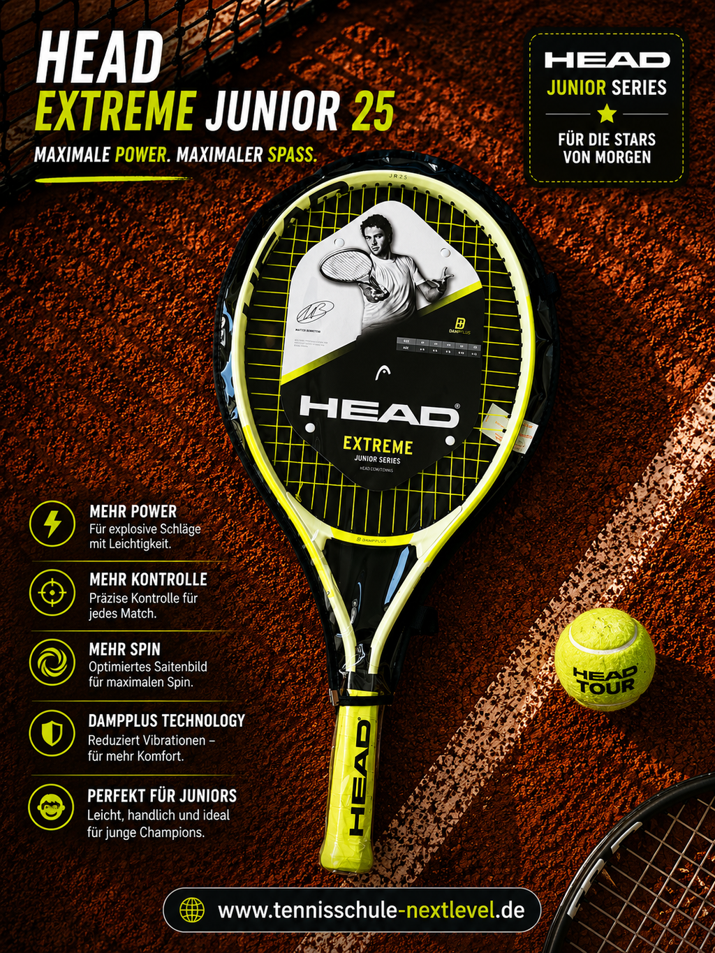 Head Extreme 25 Juniorschläger