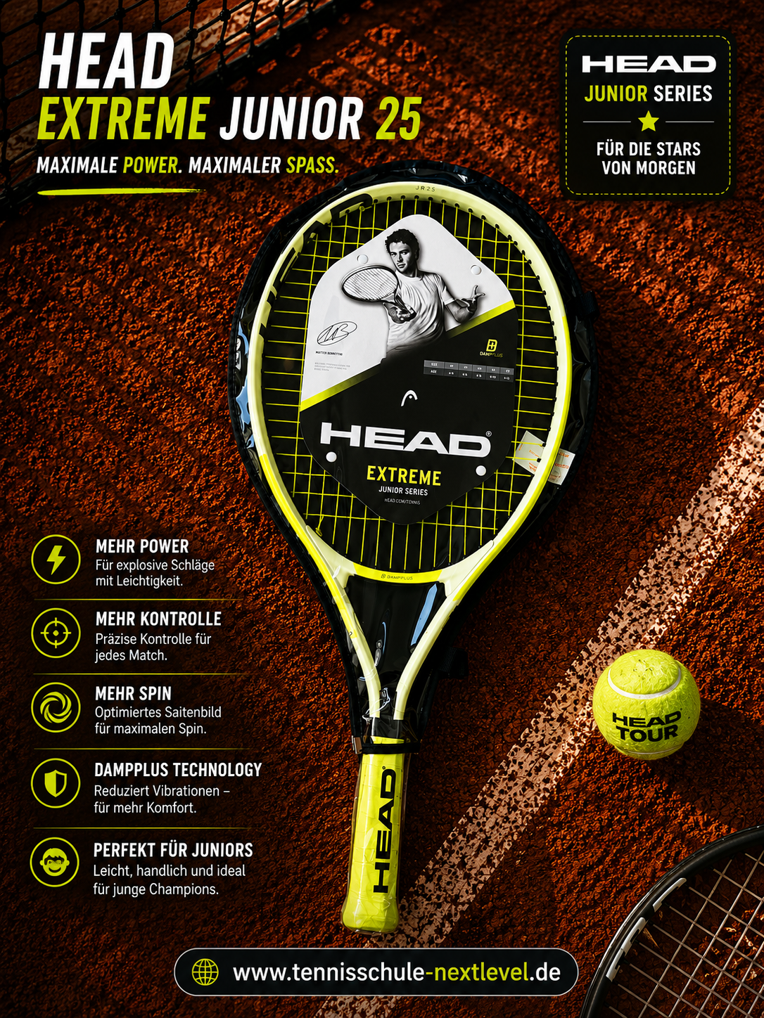 Head Extreme 25 Juniorschläger