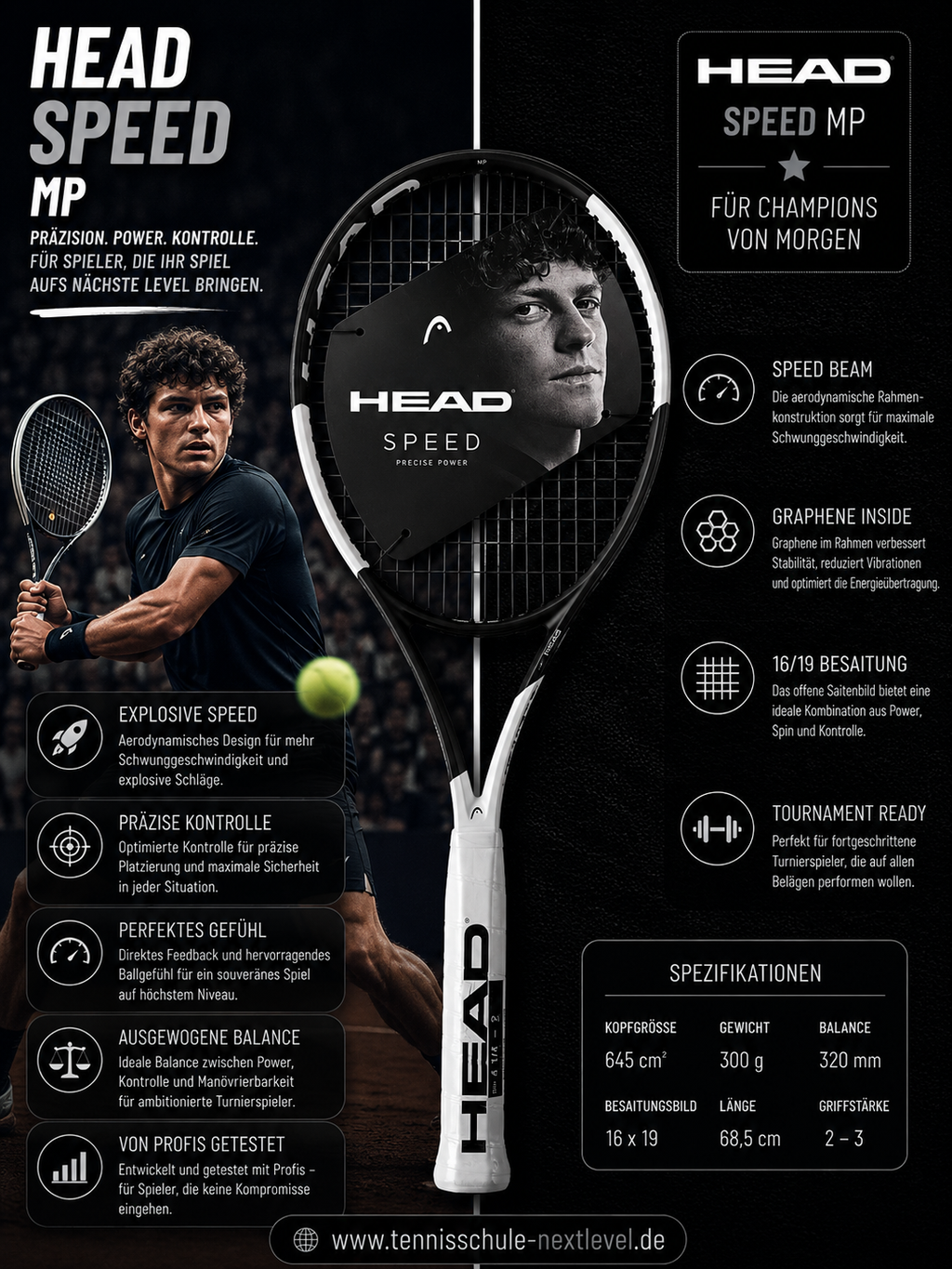 Head Tennisschläger Speed MP