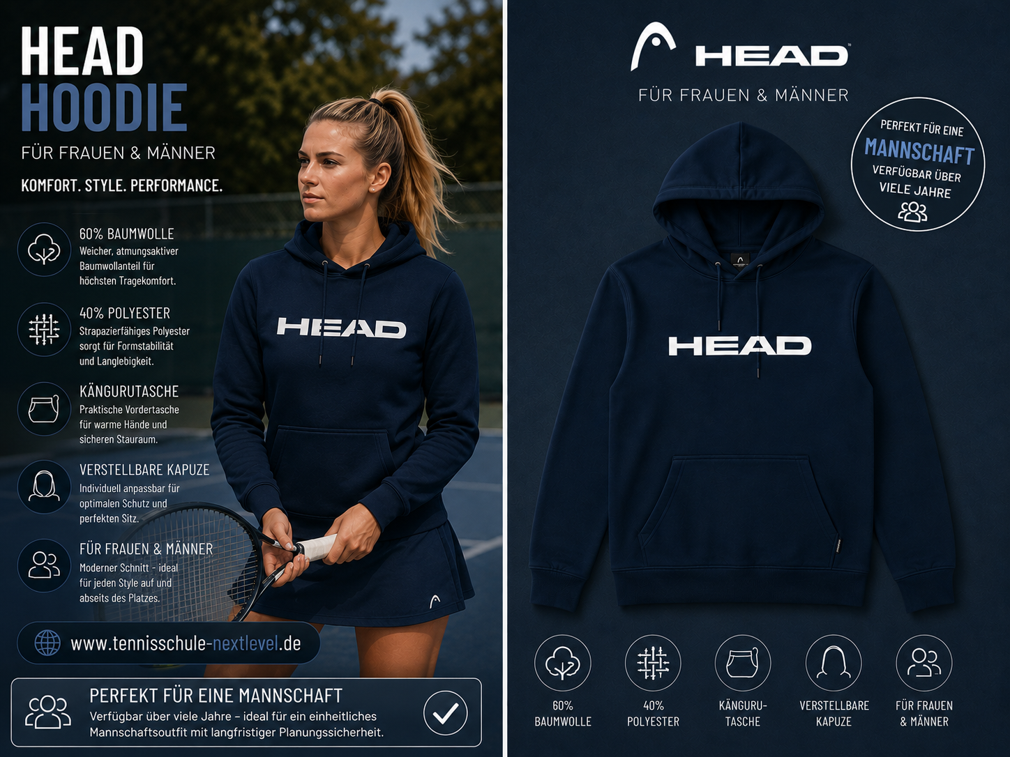 Head Club Original Hoodie Women