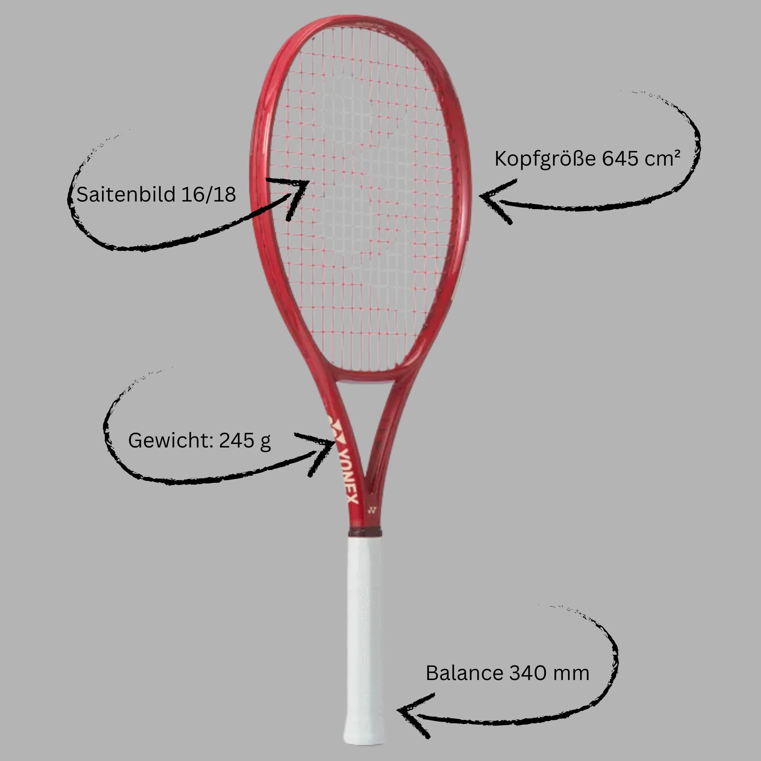 Yonex VCore SL Allroundschläger besaitet