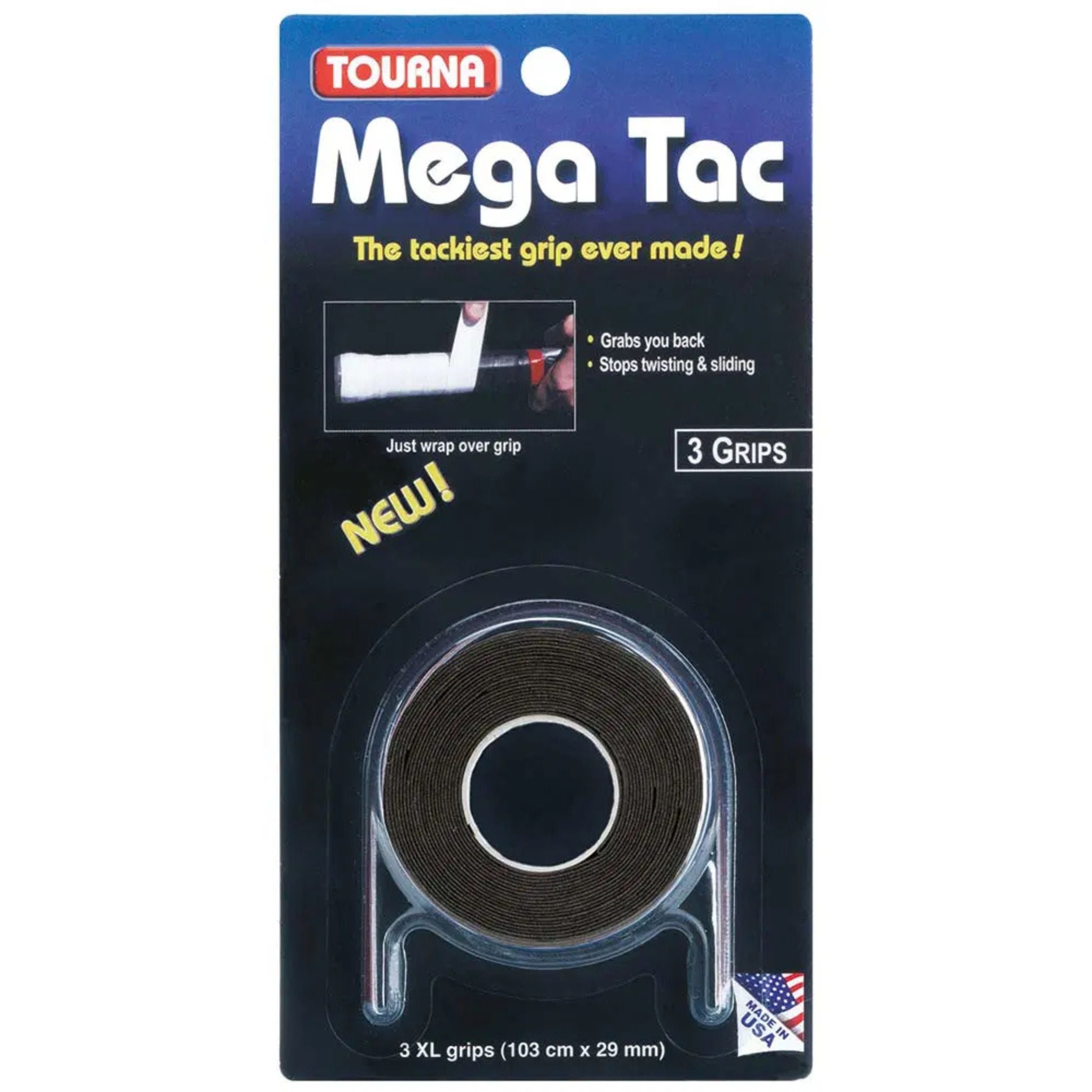 Tourna Mega Tac 3er weiß, schwarz