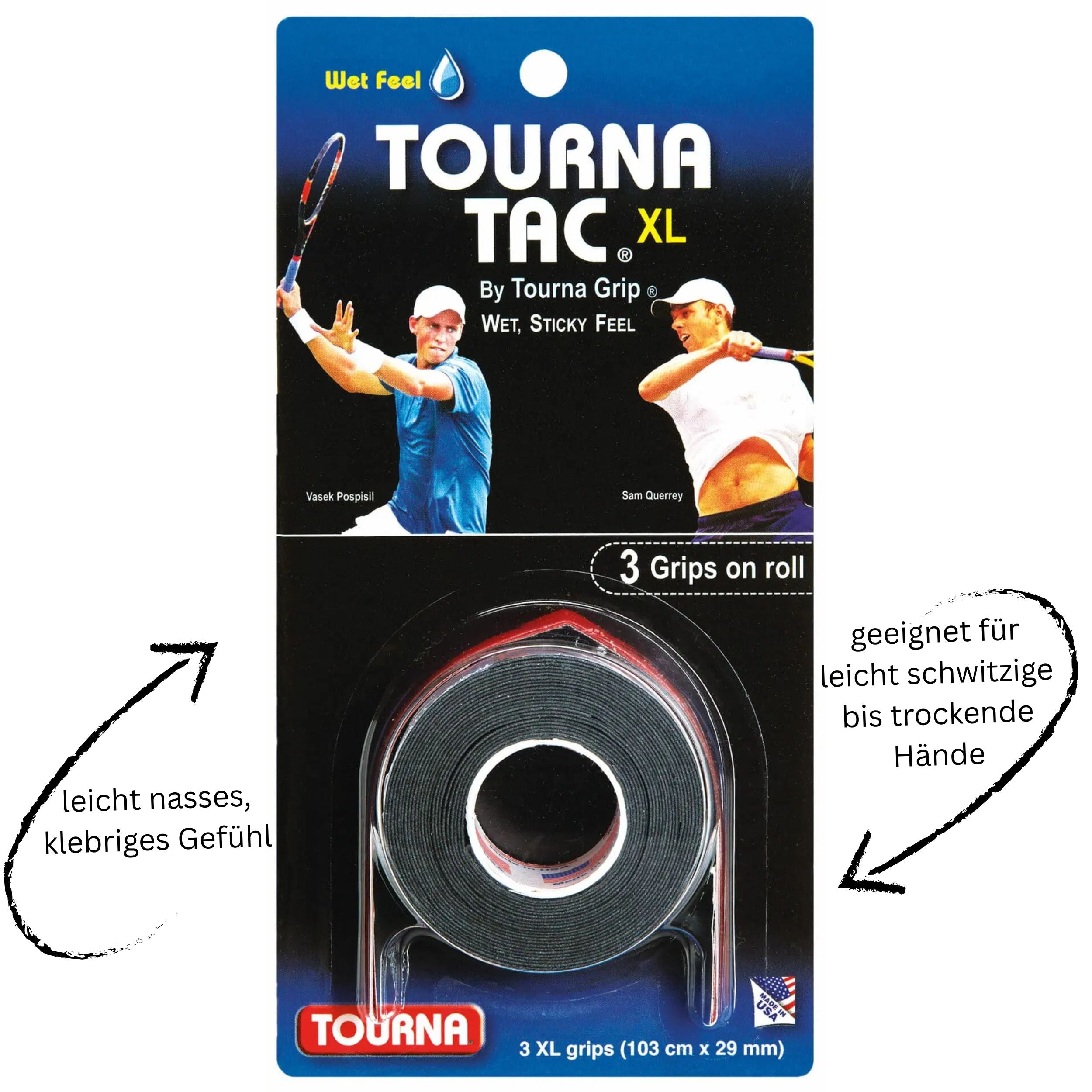 Tourna Tac Griffband 10er Pack