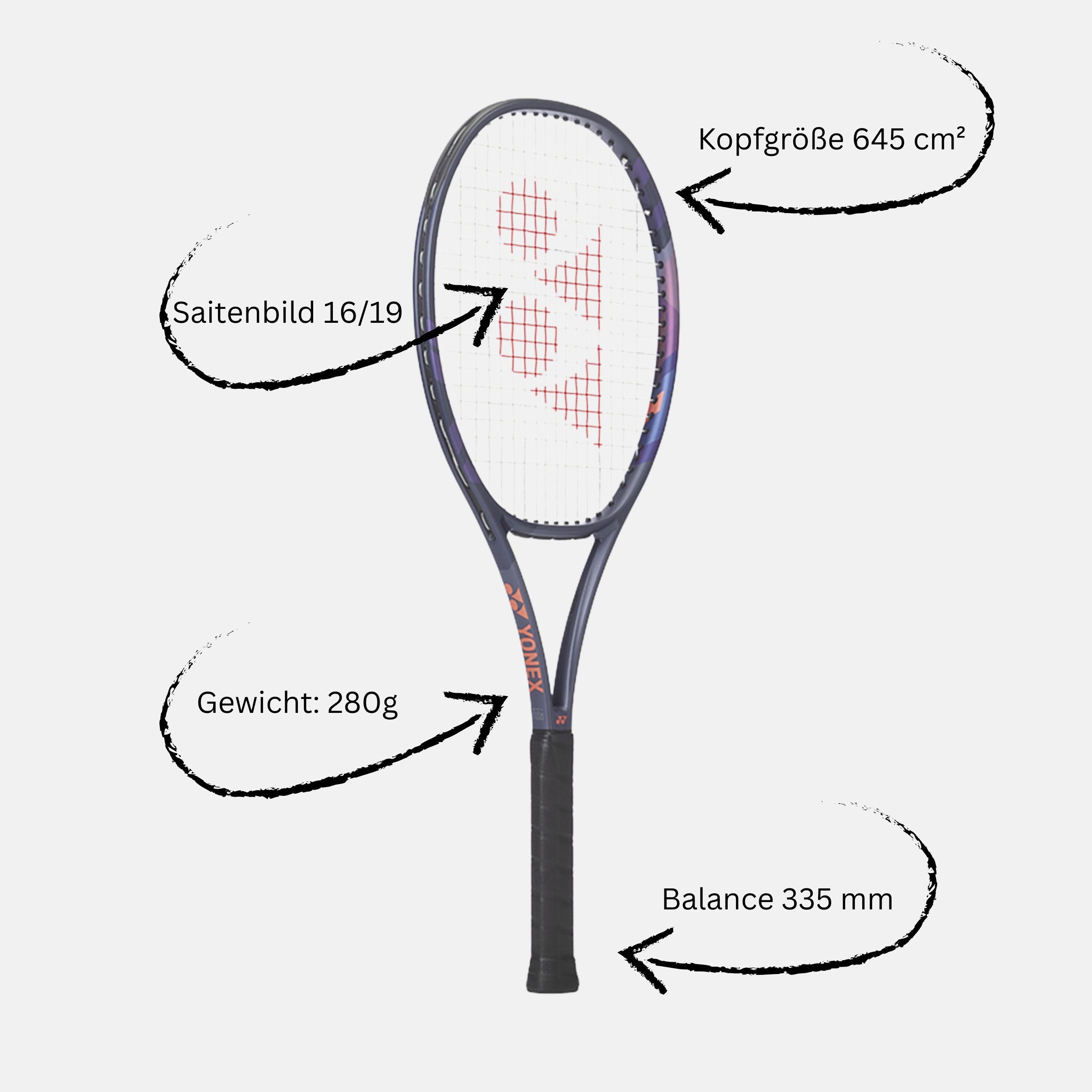 Yonex Percept 100L (280g)